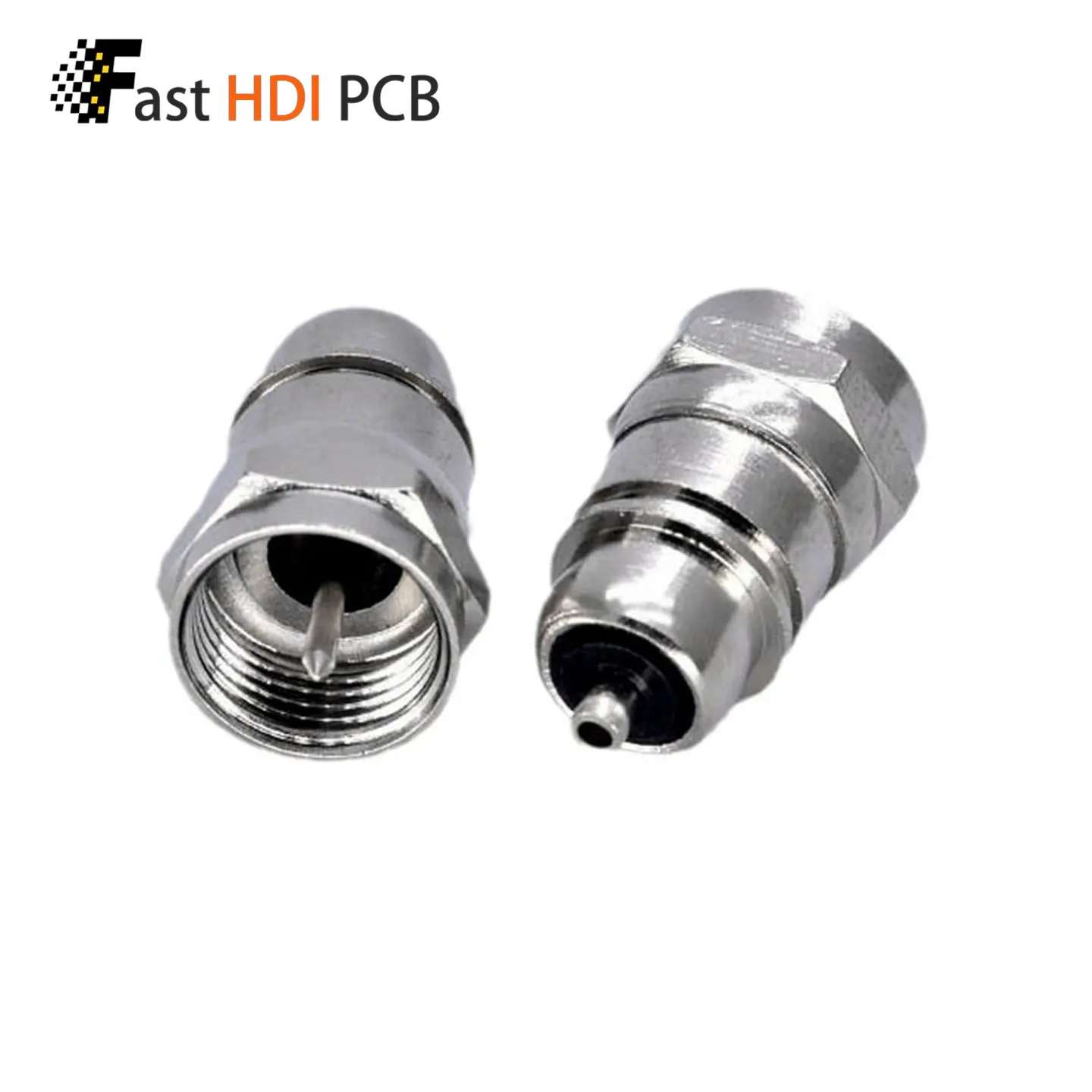 F Male Connector F Type Plug with Pin for Injection Molding Digital Cable TV Set Top Box Antenna Satellite Receiver Coaxial