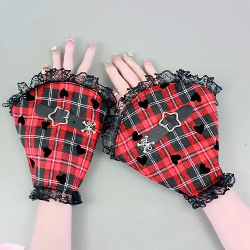 

A52E Stylish Dressing Up Hairpiece With Matching Arm Sleeves Fashion Costume Set