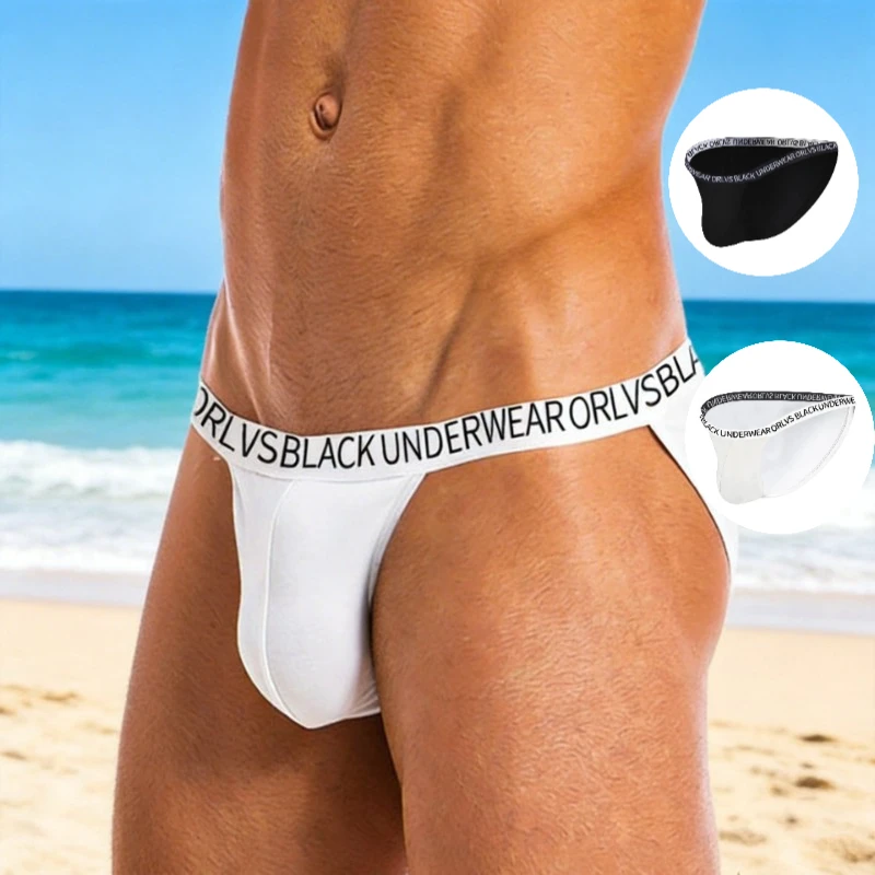 ADANNU Men Sexy Briefs 95% Modal Breathable Soft Independent Pouch Underwear Anti-hemming Cueca Calzoncillos Hombre Underpants
