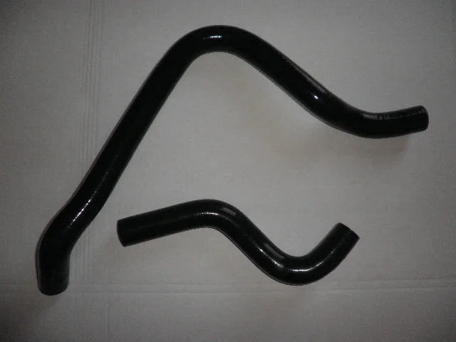 

Black Silicone Radiator Hose For 1990-1993 Honda Accord CB EX LX F20A F22A SOHC 1990 1991 1992 1993