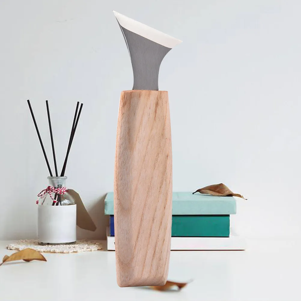 

Набор стамесок для резьбы по дереву из хром-ванадиевой стали с полированными металлическими режущими головками и рукоятками из твердой древесины, профессиональный инструмент для деревообработки