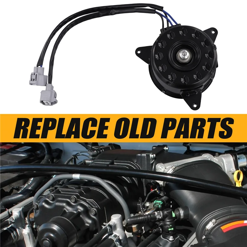 พัดลมระบายความร้อนรถยนต์ มอเตอร์หม้อน้ำ 21487-JF00B 21487-1VM1A อะไหล่รถยนต์สำหรับ NISSAN SYLPHY JUKE C26 21487-JF00A