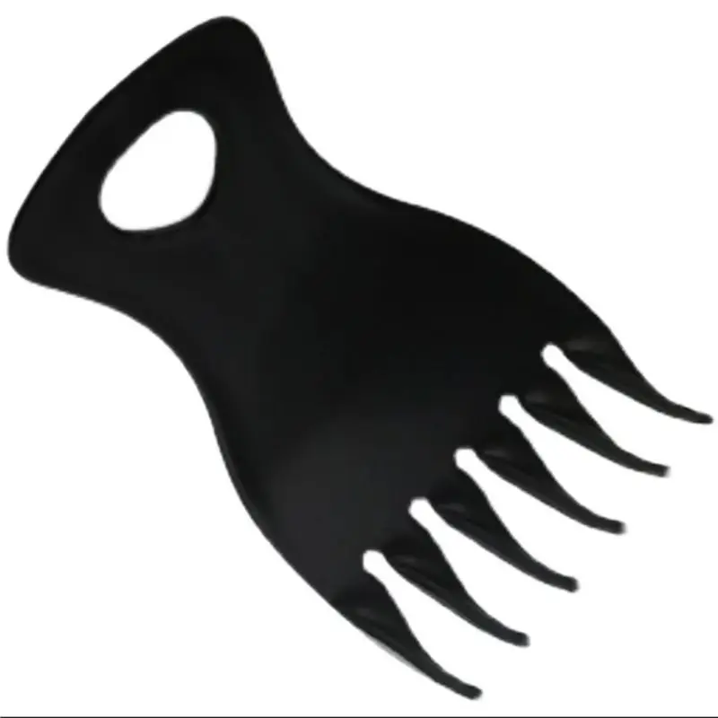 A24F-2Pcs Men's Wide Tooth Hair Styling Combs Set, Plastic Hairdressing Combs For Slick Back Retro Hairstyles, Grooming Tool