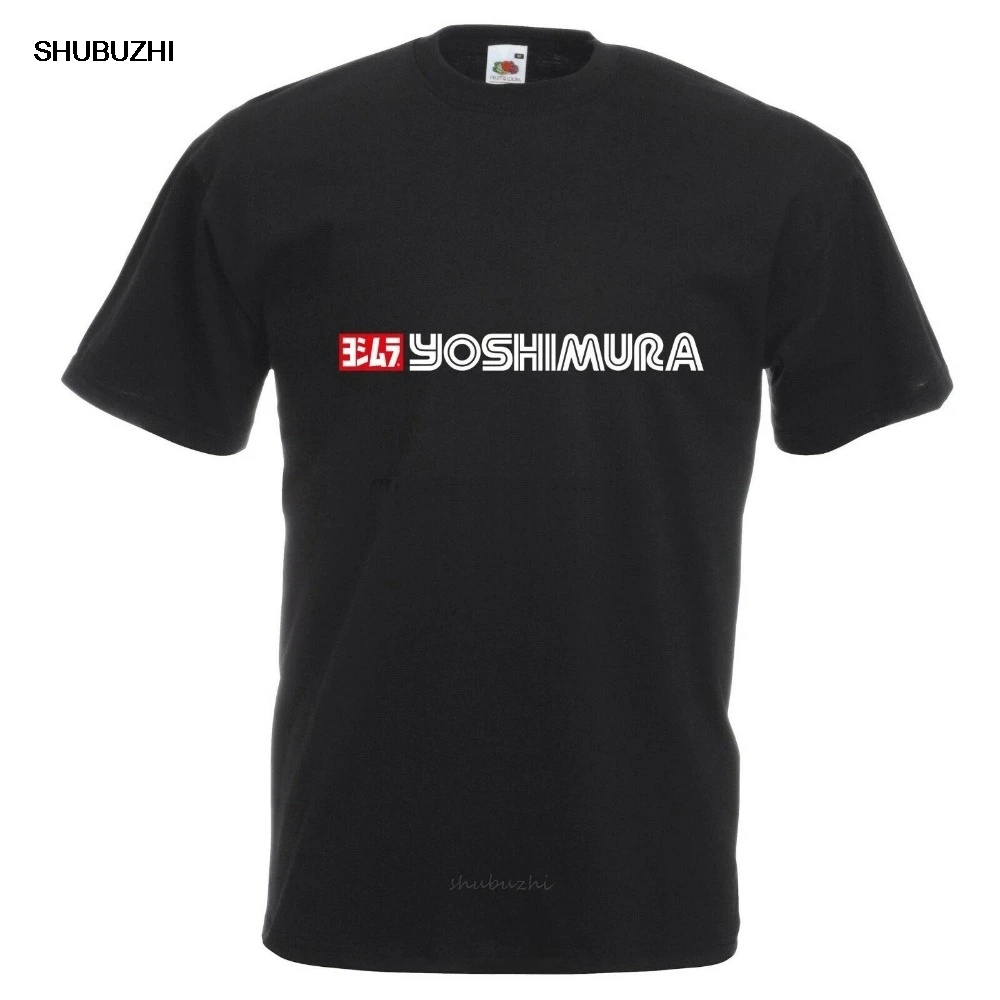 Yoshimura Exhaust T-Shirt Biker Motorcycle Rider Men Tops Tees  Summer Fashion New O-Neck Custom T Shirt Design