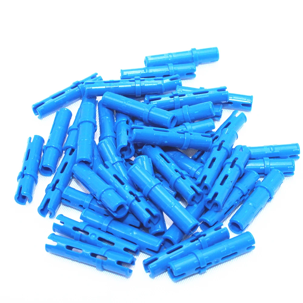 

MOC Building Blocks Technical Parts 50pcs Technical 3M CONNECTOR PEG FRICTION Compatible with 6558 for Kids Boys Toy