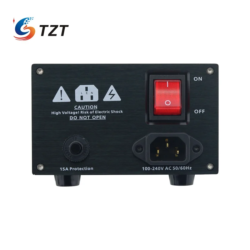 TZT YYAUDIO YY-4600 Hifi AC فلتر الطاقة مرشح التيار الكهربائي الأسود مع مقابس CN والولايات المتحدة لمكبر الصوت