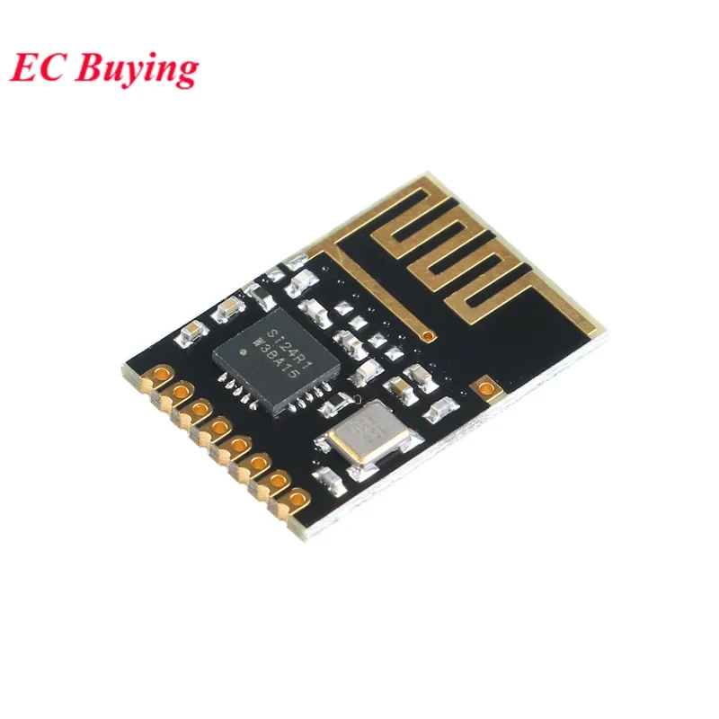 10Pcs/1pc Mini NF-03 NRF24L01 2.4GHz RF Wireless Module Power Enhanced Version 2.4G Radio Frequency Receiver Transceiver Board