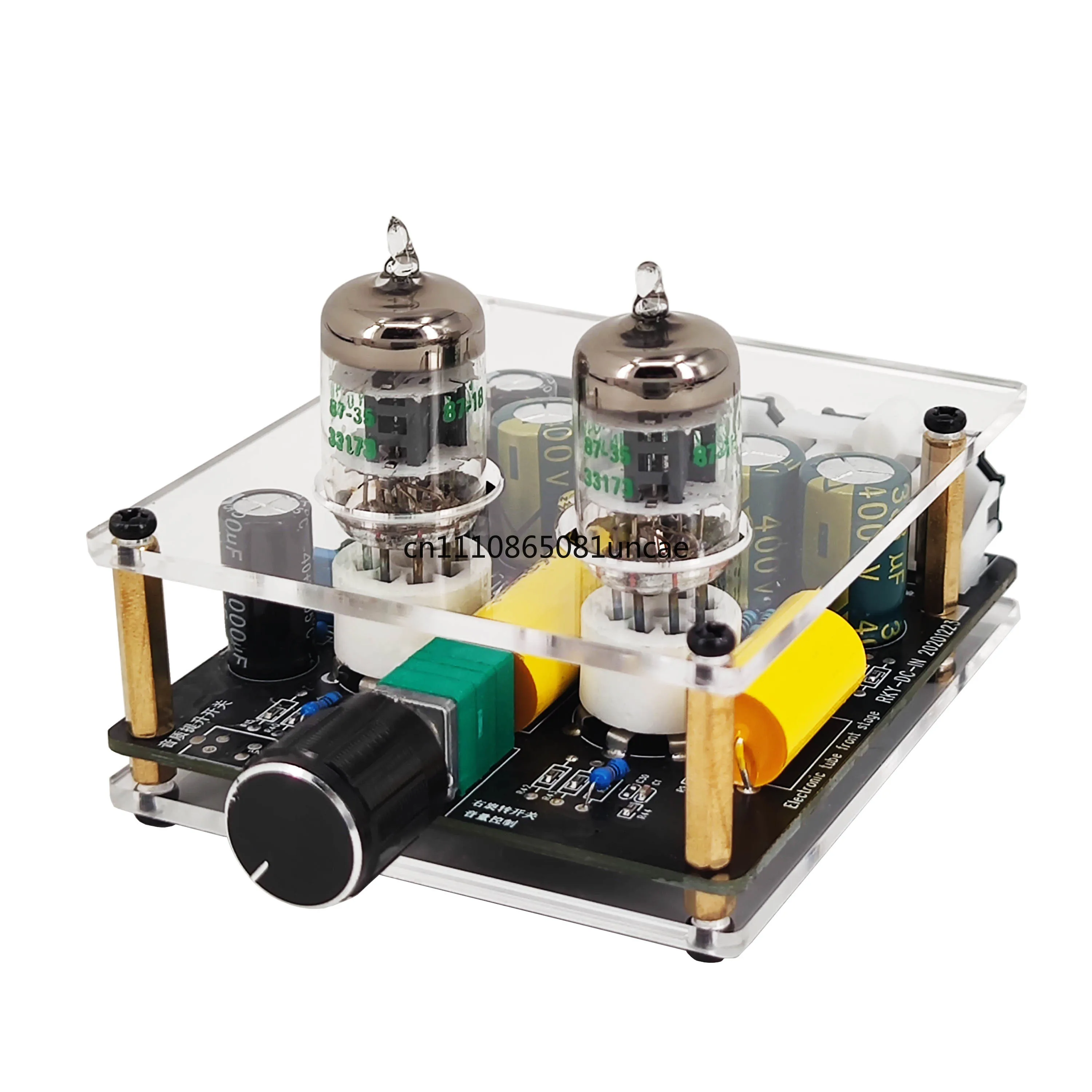 Updated GE5654W 6A2 6K4 Tube Preamplifier Amplifiers HiFi Tube Preamp Bile Buffer Auido Amp Speaker Sound Pre Amp Home Theater