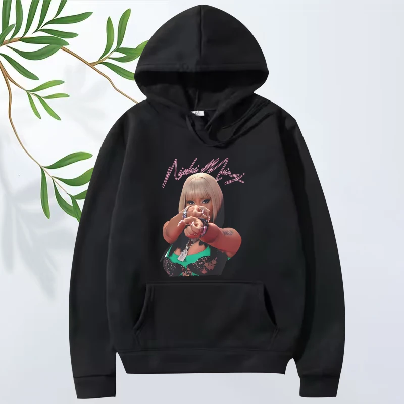

Nicki Minaj classic graphics oversized hoodie 2025 men women funny vintage cool Long sleeve Sweatshirt with print hoodie unisex