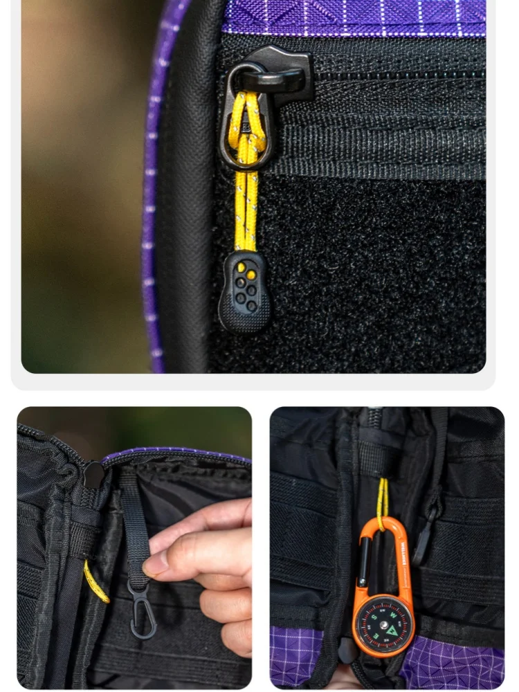 HIKEMAN Outdoor Taktische EDC Aufbewahrungstasche Werkzeugtasche Tragbarer Mini-Erste-Hilfe-Kasten – Detail 8