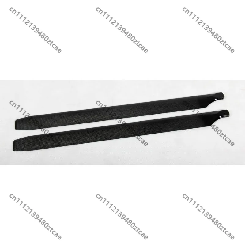 Scale Electric Aerial Helicopter Carbon Main Rotor Blades 830mm Half Symmetric Rotor Wing Replacement Tuning Hardware Parts