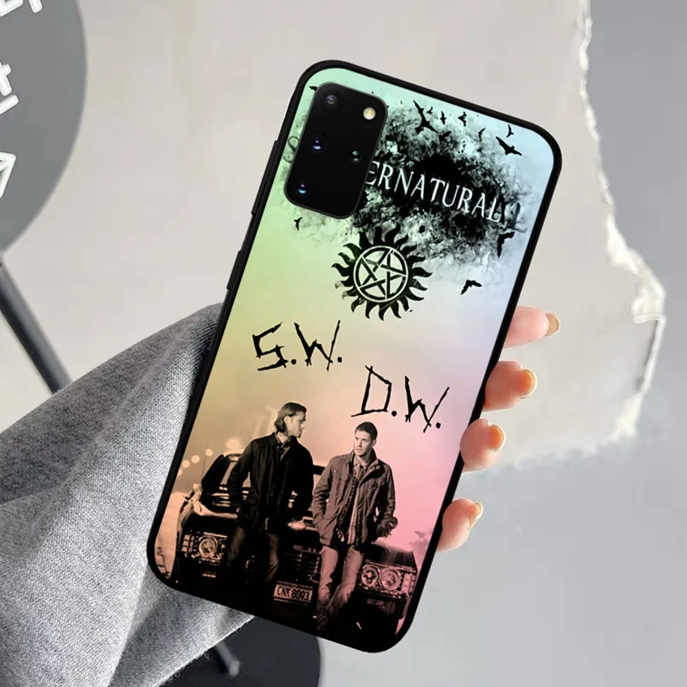 Supernatural SPN Dean And Sam Phone Case For Samsung S 9 10 20 21 22 23 30 23plus lite Ultra FE S10lite Fundas