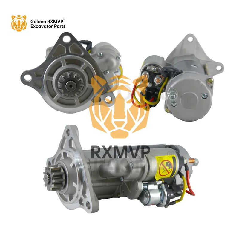 Suitable for isuzu engine starting motor 6WG1 6WA1 1811003050 18110035252 0230007400  ZAX450 ZX470 1811003413 1-81100341-3