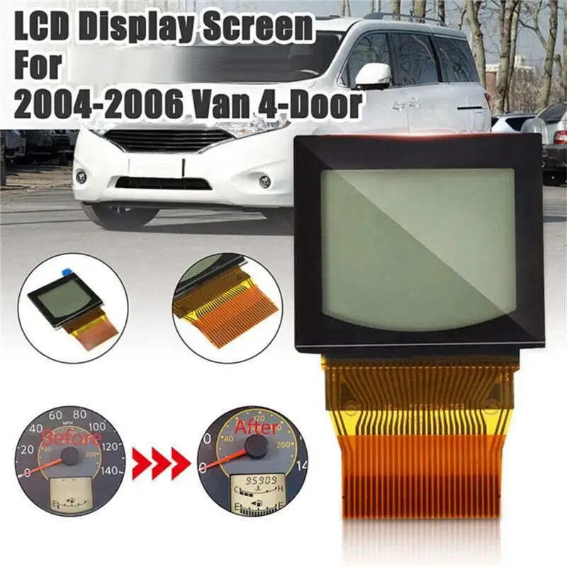 Dependable-LCD Screen Display LCD Screen Clear Display For 2004-2006 Nissan Quest 4DR LCD Display Screen Speedometer Instrument