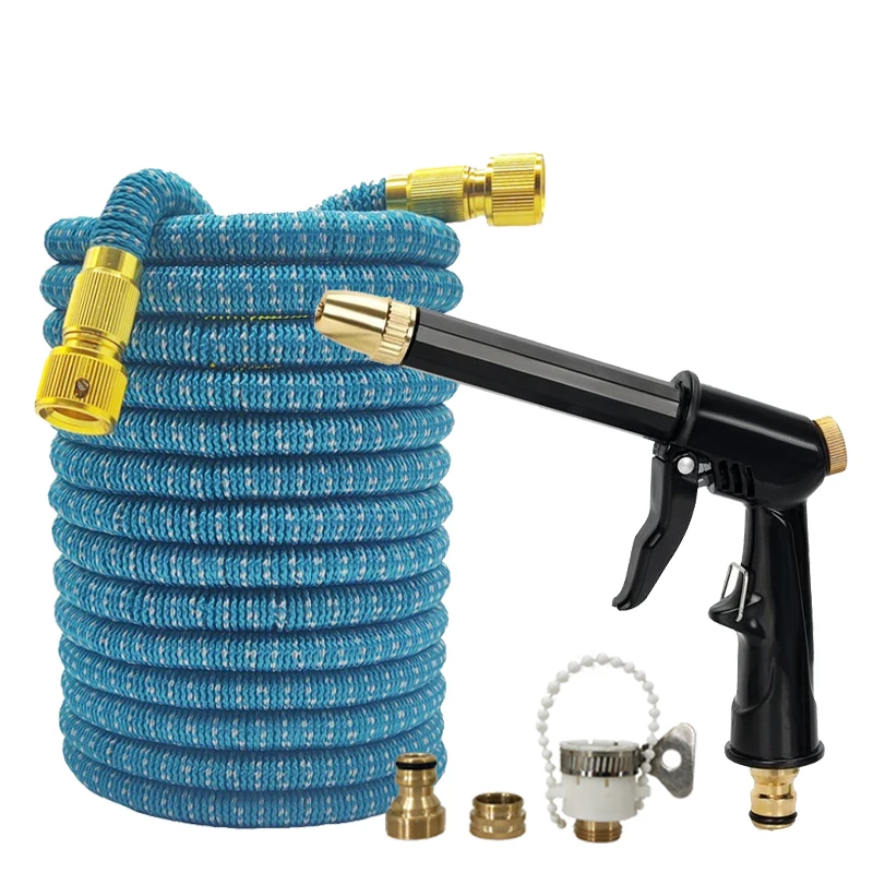 

25/125 Foot Garden Hose With Expandable Hose, High-Pressure Adjustable Water Gun, Used For Garden And Farm Irrigation