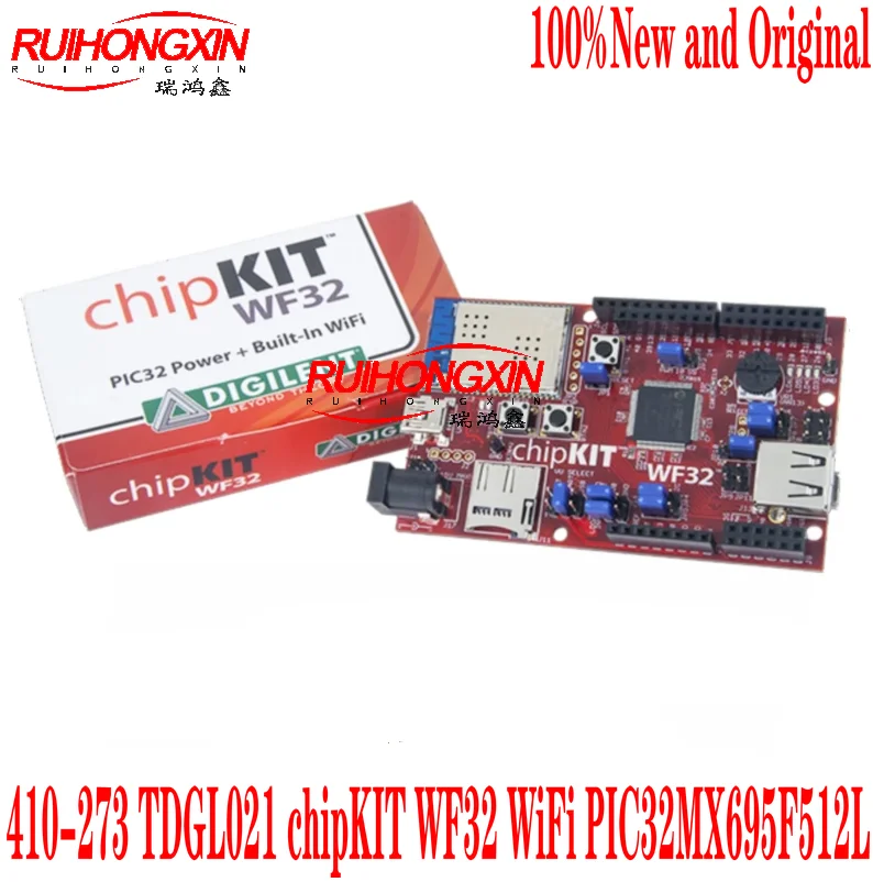 

410-273 TDGL021 chipKIT WF32 WiFi PIC32MX695F512L Development board 100%New and Original