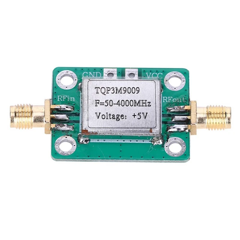 RISE-TQP3M9009 LNA 50-4000Mhz Amplification Gain 21.8DB Low Noise Amplifier Signal Receiver Wireless Communication Module