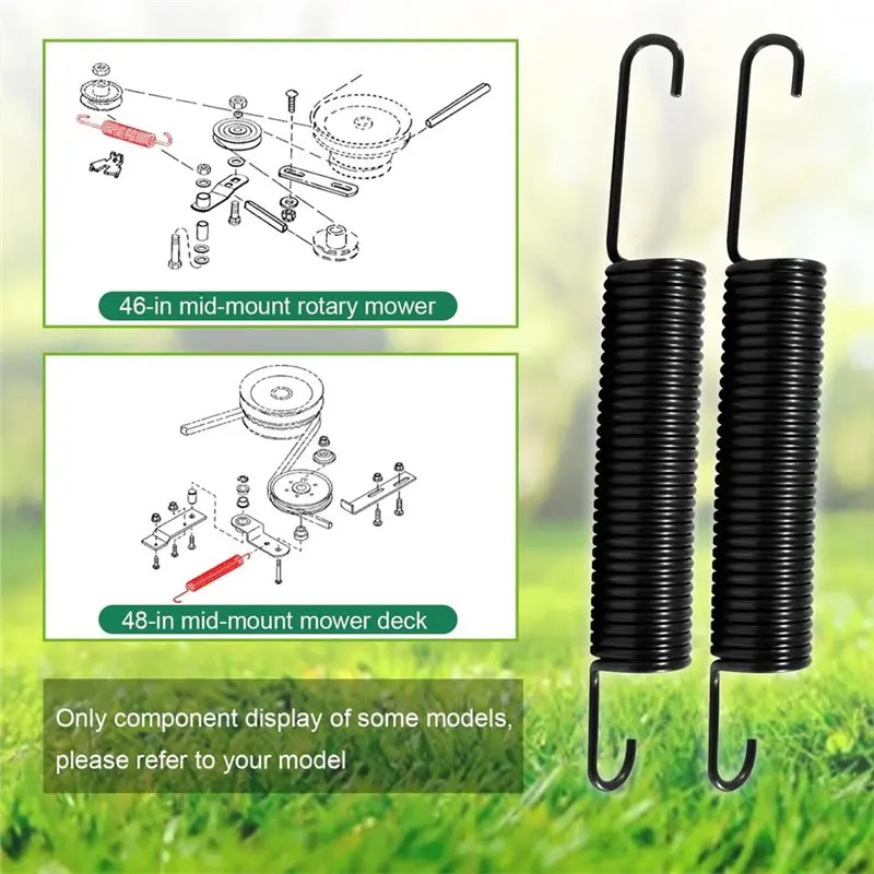 A98M M45123 Mower Deck Idler Tightening Spring Replacement For 312 314 RX75 RX95 340D 440C 750C T660 T670 Extension S
