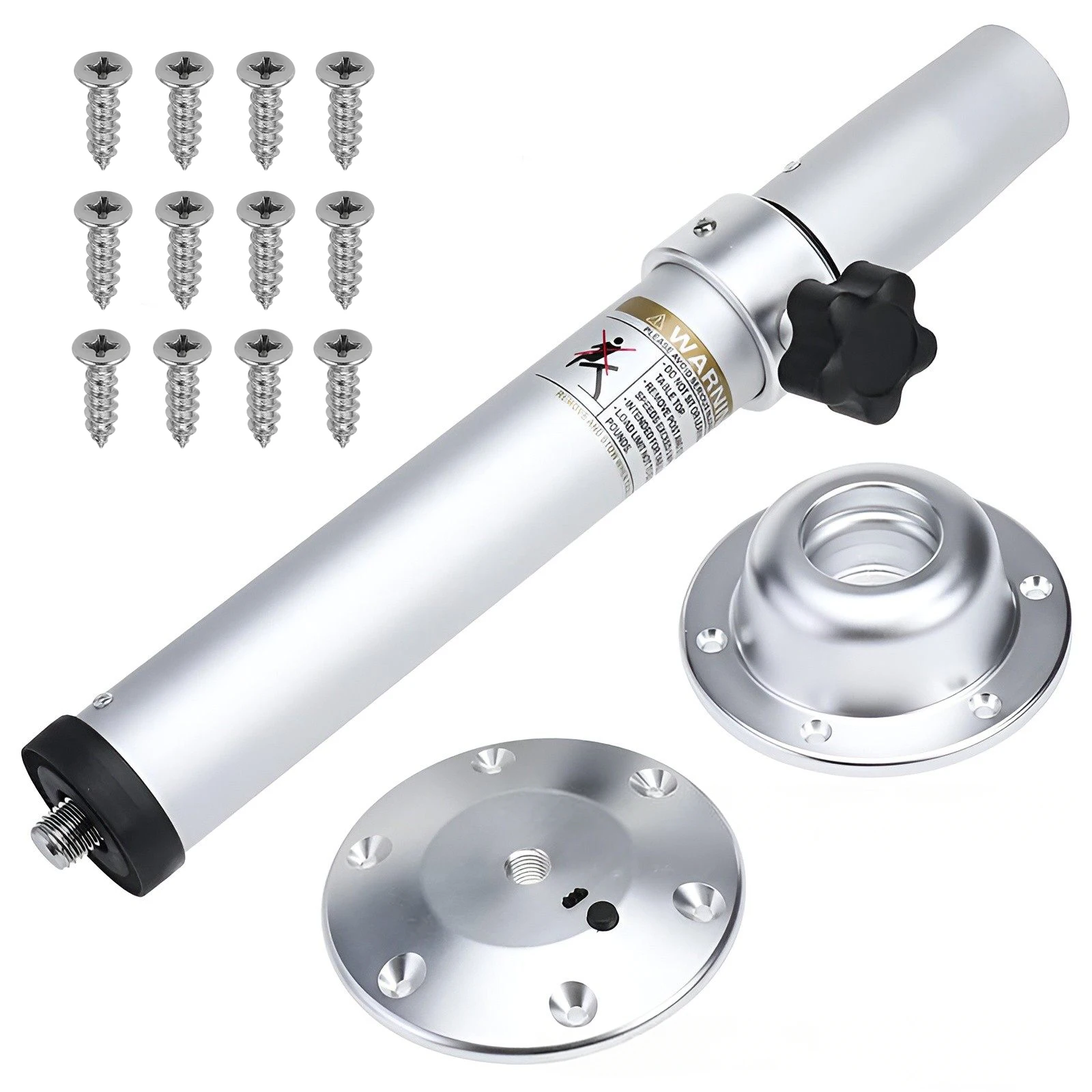 

Detachable Aluminum Alloy Stand Base 3 Levels Telescoping Mounting Frame One-Leg Lifting System for Boat Yacht Motorhome Caravan