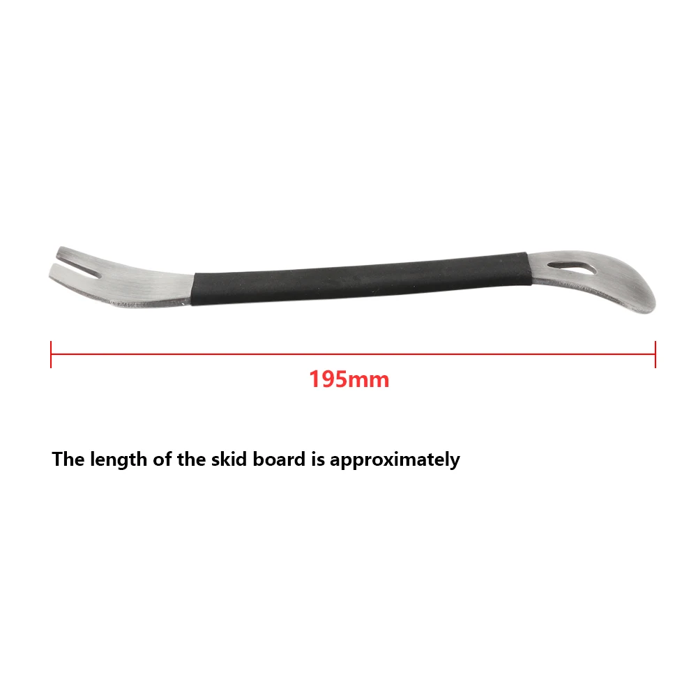 Car Trim Removal Tool Stainless Steel Durable Two-end Trim Level Pry Tools Door Panel Audio Terminal Fastener Repair Tools