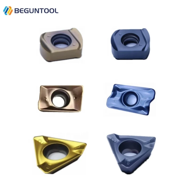 BEGUNTOOL LNMU APKT    Insert PVD/CVD Coated HRC35 Internal Turning Tool CNC Lathe Steel Cutting OEM