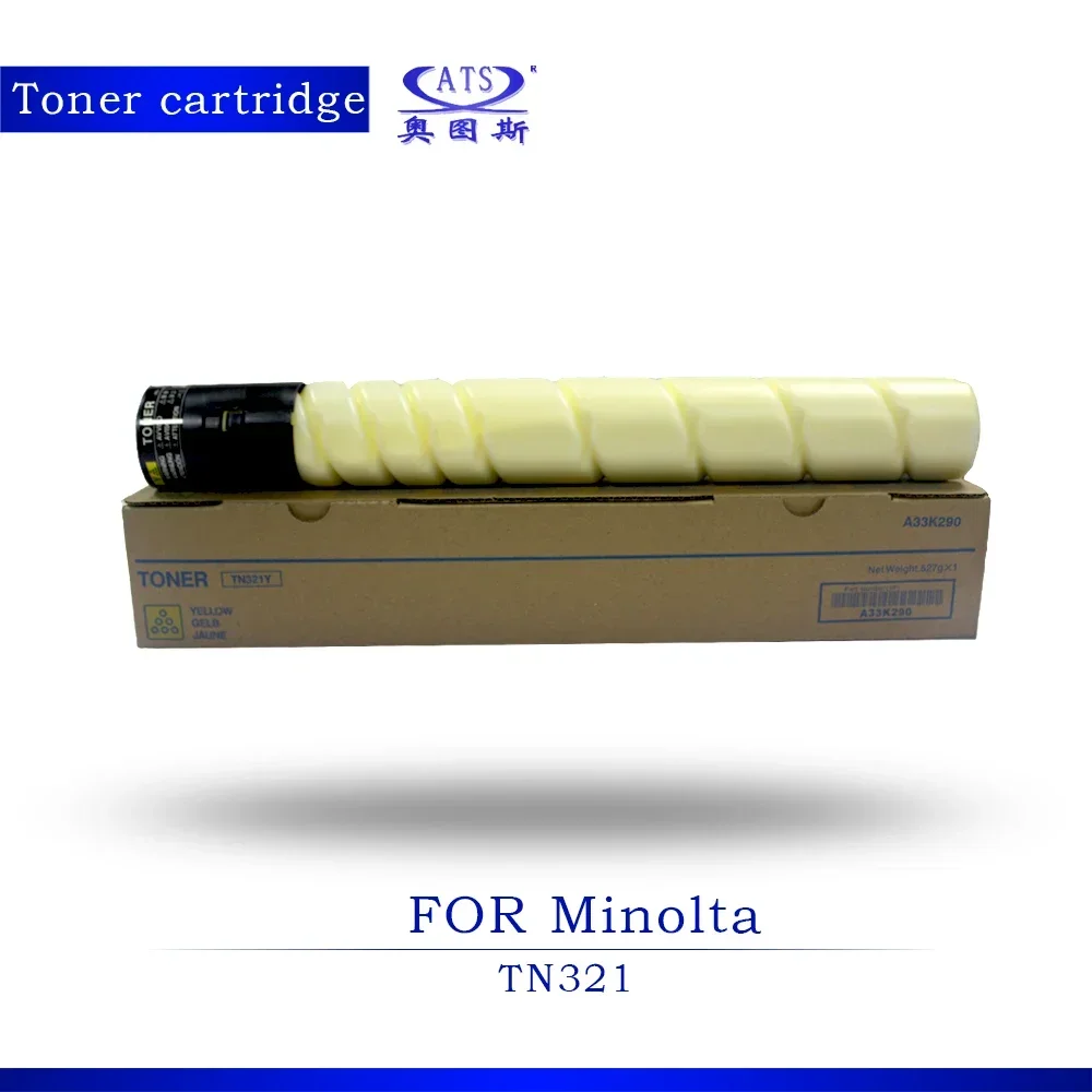 4PCS/Set TN321 CMY110g BK200g Toner Cartridge For Konica Minolta C 224 284 364 227 287 7822 7828 7528 C224 C284 C364 C227 C287