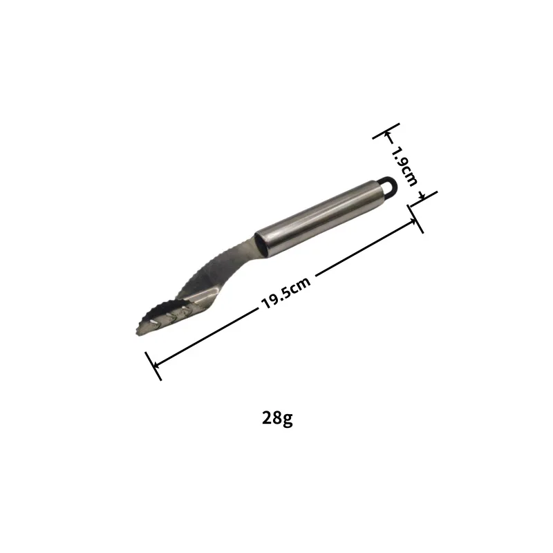 Stainless Steel Kitchen Pepper Seed Remover Tool Multi-Function Cucumber And Pepper Seed Extractor Easy to Clean Durable