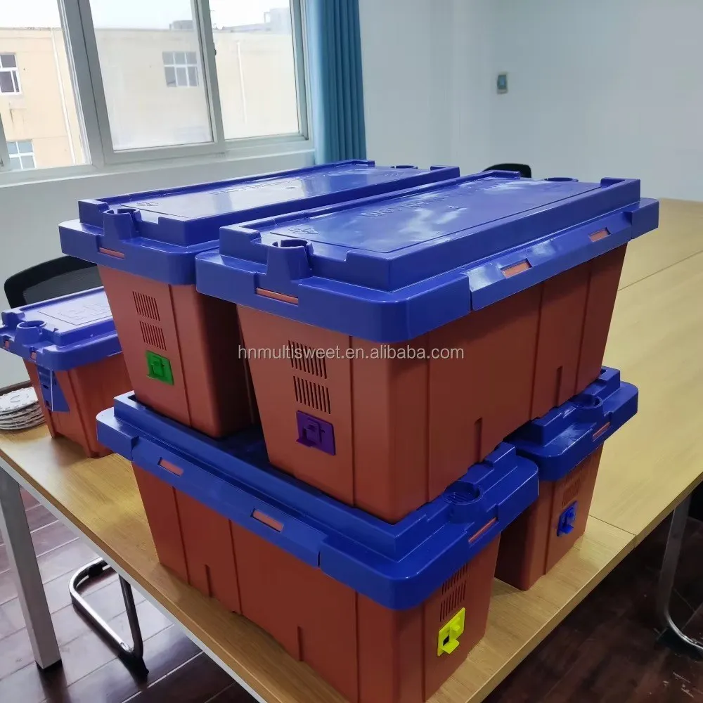 Plastic Bee Transport Nuc Mating Box with Locking Lid, Beekeeping Feeder Box for Apiculture