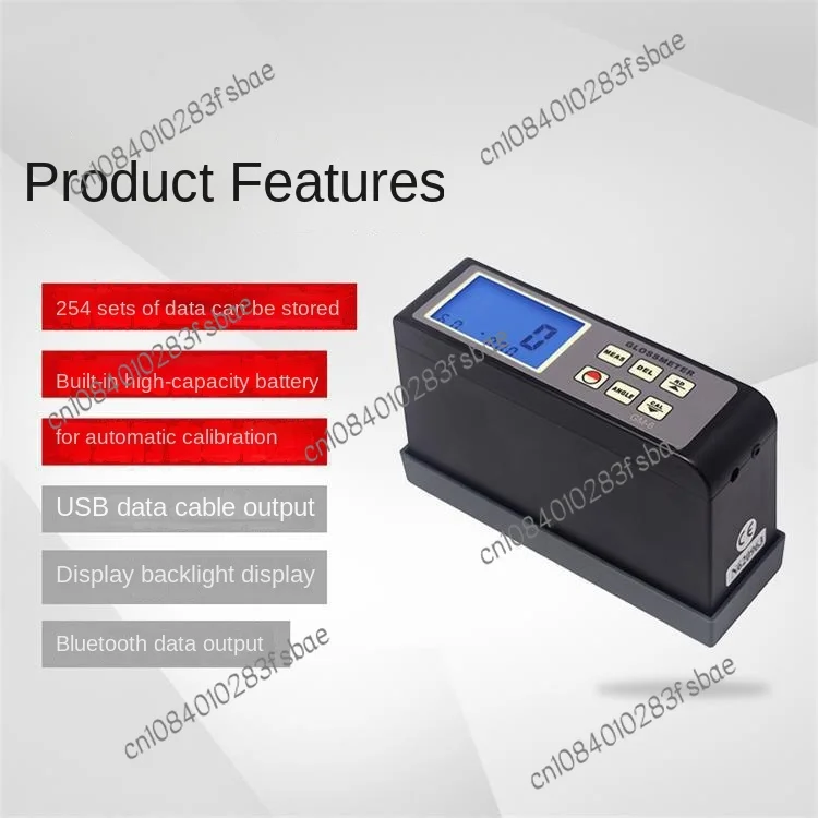 

Glossmeter GM-6 Paper Ceramic Glossiness Meter Stone Paint Integrated Glossmeter GM6