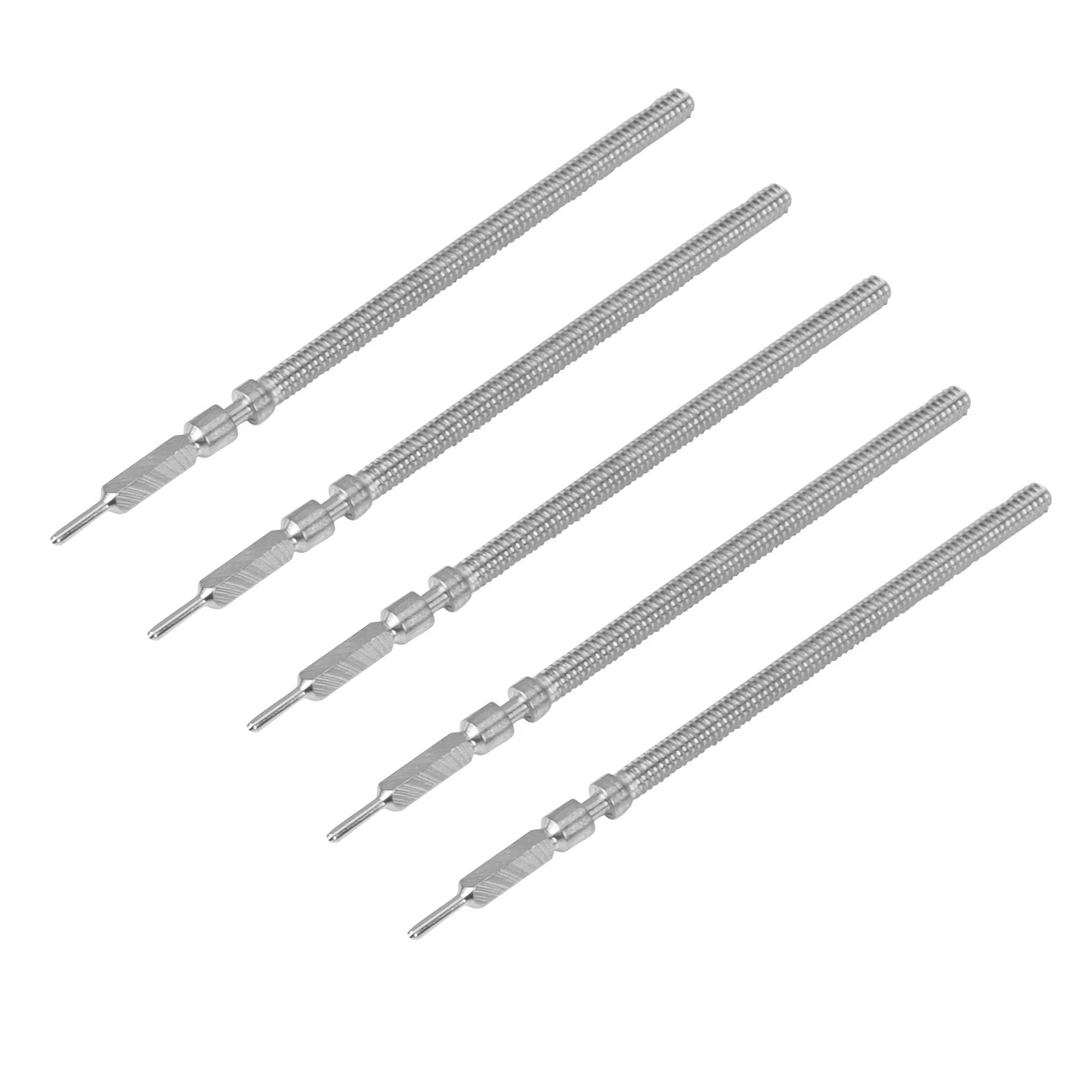 5Pcs Watch Winding Stems Replacement for ETA 6497 6498 Seagull ST36 Watch Movement Repair Tool Parts