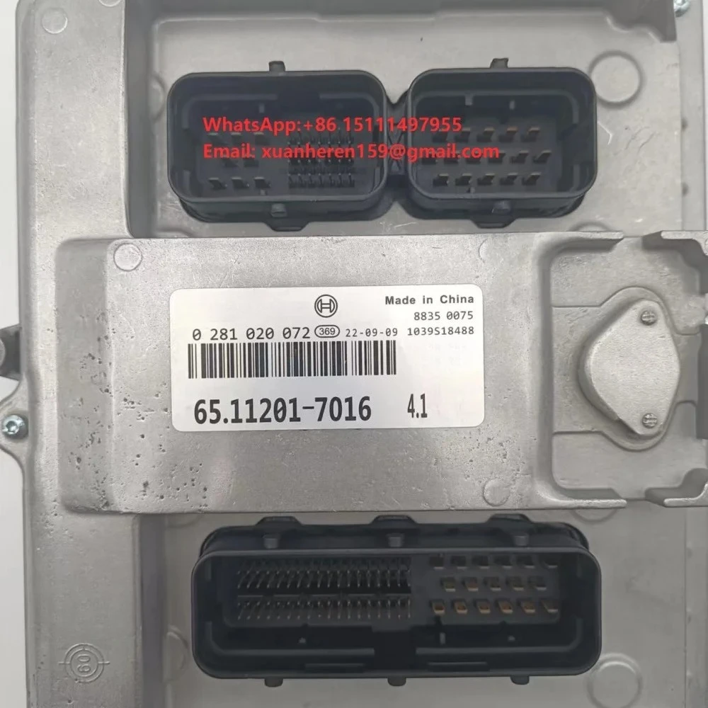 0281020072 65.11201-7016 Engine Control Unit Diesel ECU Module Electronic Control System Replacement Compatible With Doosan