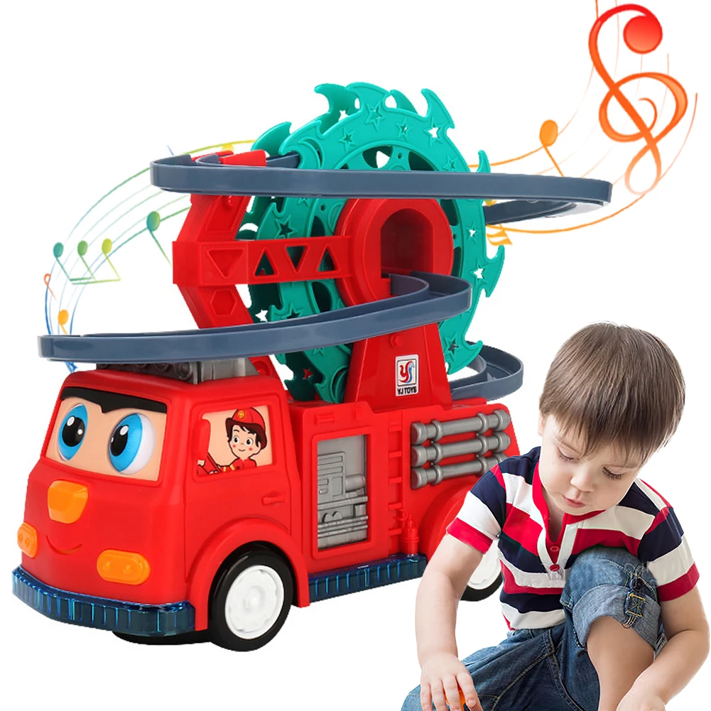 ของเล่นรางเลื่อนไฟฟ้า ประกอบเอง รูปสัตว์ ของเล่นปีนบันได เสริมพัฒนาการ ฝึกทักษะการใช้มือ สำหรับเด็กชายและเด็กหญิง