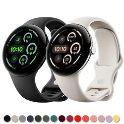 Sport Silicone Strap For Google Pixel Watch 3 band 45mm Smartwatch Accessories wrist Bracelet Correa Belt Pixel Watch 3 45 mm