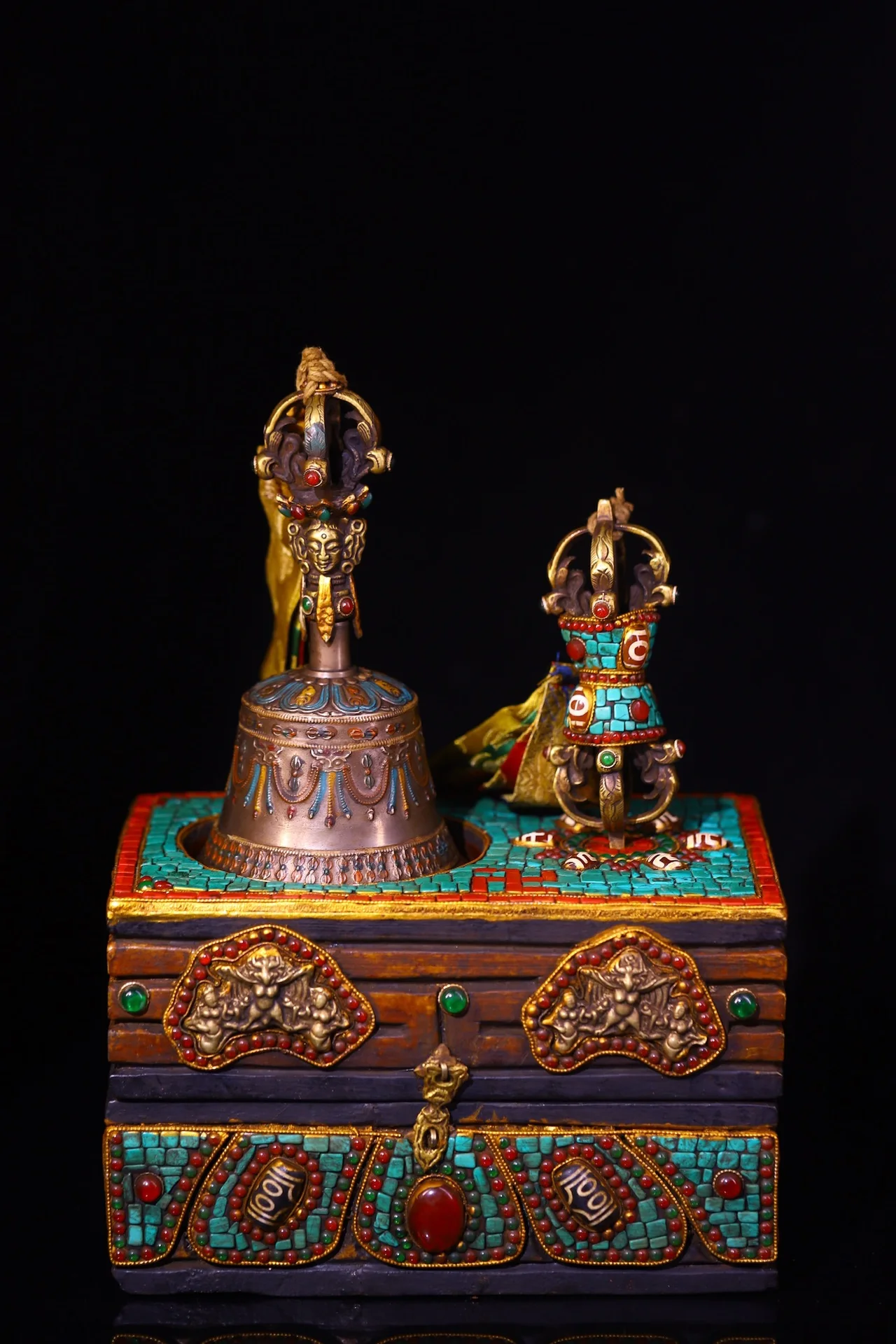 11"Tibetan Temple C…