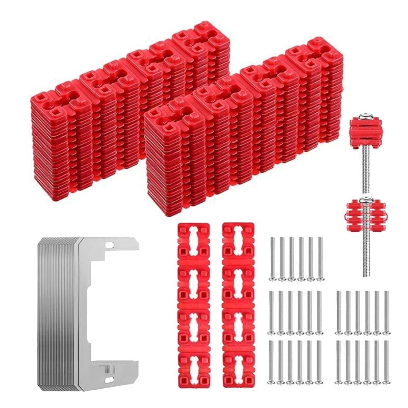 

Iron Electrical Socket Spacer Set easy installs Multipurpose Metal Wall Plate set Multifunction Iron Wall Spacer Plate set