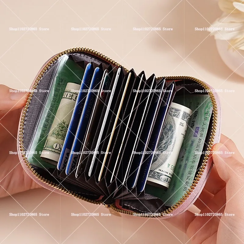 Chiikawas Wallet Creative Shell Large Capacity Multiple Card Slots Purse Women Korean Cartoon Fashion Holders Money Bag Gifts view 3