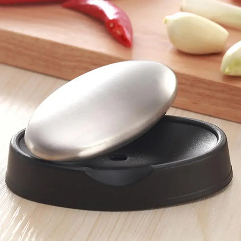 مزيل رائحة الصابون من الفولاذ المقاوم للصدأ ، ملحقات تنظيف بار المطبخ ، البصل ، السمك ، الثوم ، غسالة اليد المعدنية