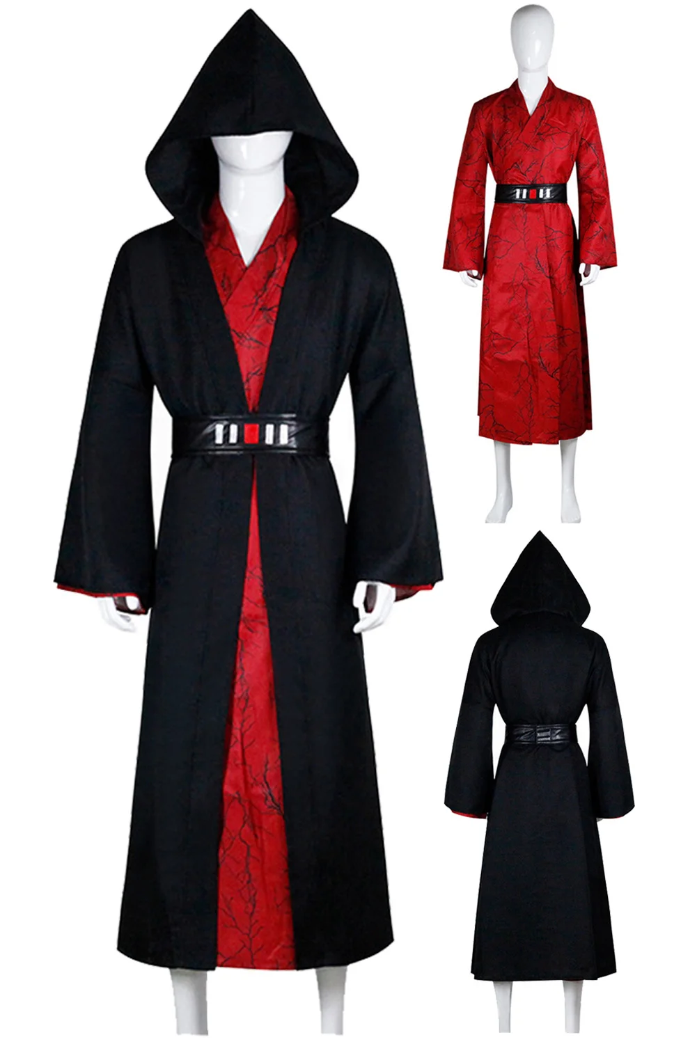 

Disguise Palpatine Cosplay Robe Movie Space Battle Fantasia Costume Adult Men Roleplay Male Role Play Fancy Dress Up Party Cloth