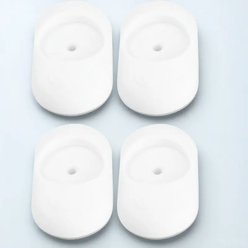 

4Pcs Safety Gate Wall Protector Soft Non-Slip Baby Gate Protective Mat for Bar Fence Closet Rack Wall Protection
