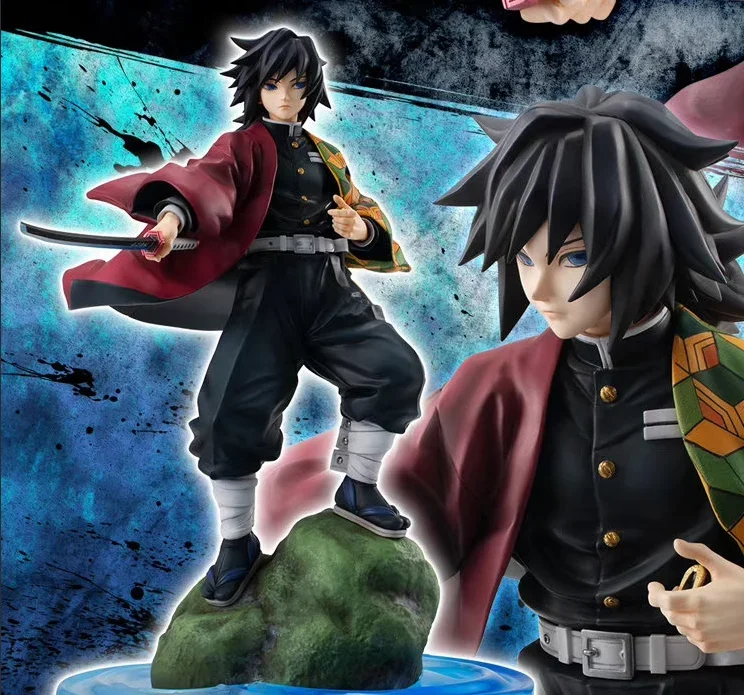 Megahouse-figuras de acción de la Serie G.E.M, Demon Slayer Tomioka Giyuu, modelo de Anime Original, muñeco coleccionable