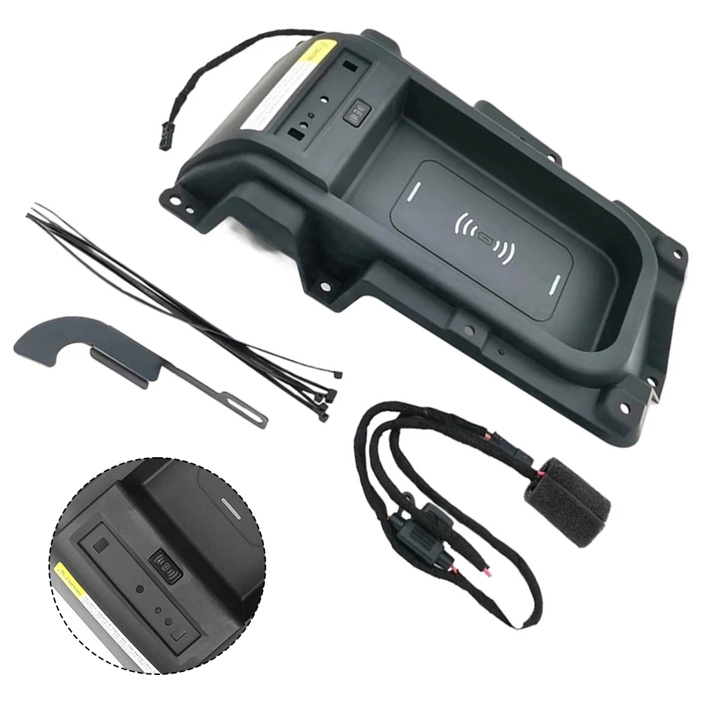 

Wireless Charging Tray for Toyota For Tundra Models 2014 2021 with Secure Phone Hold and Fast Wireless Charging Capability