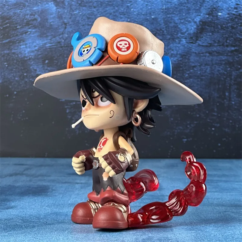 15cm One Piece Anime Figure Portgas D Ace PVC Model Collection ornamenti decorazione della stanza Display periferico modello in Pvc giocattoli regalo