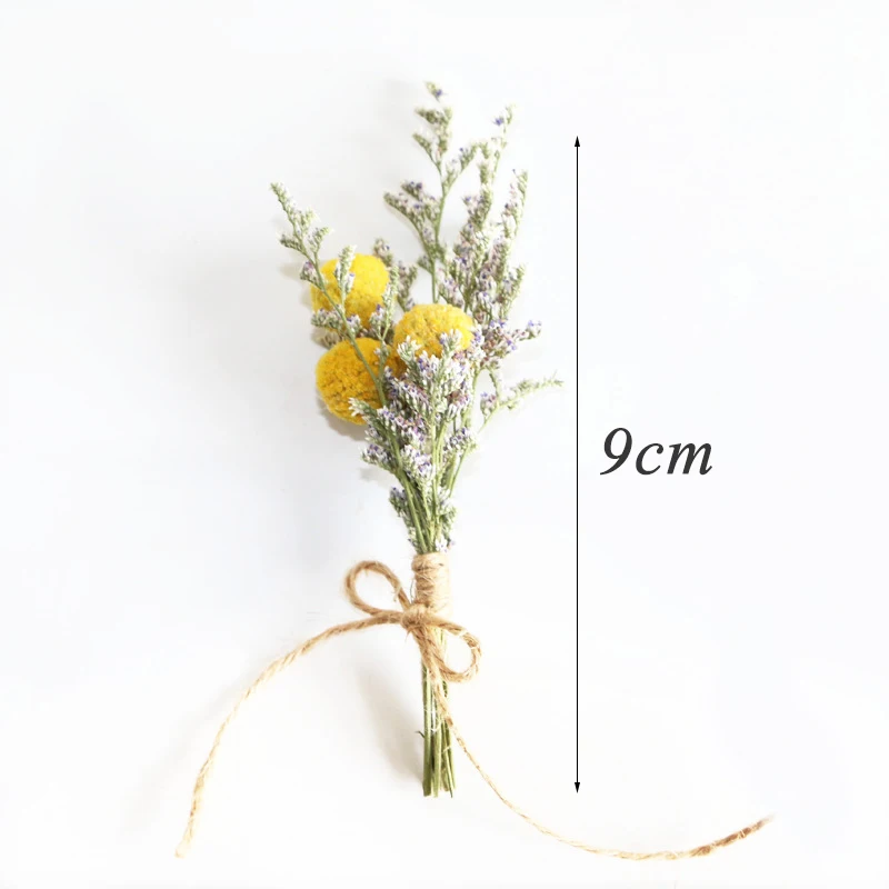 1PC Mini Natural Dried Flowers Rose Pampas Grass Gypsophila Bouquet Fresh Preserved Flowers Photography Photo Background Decor