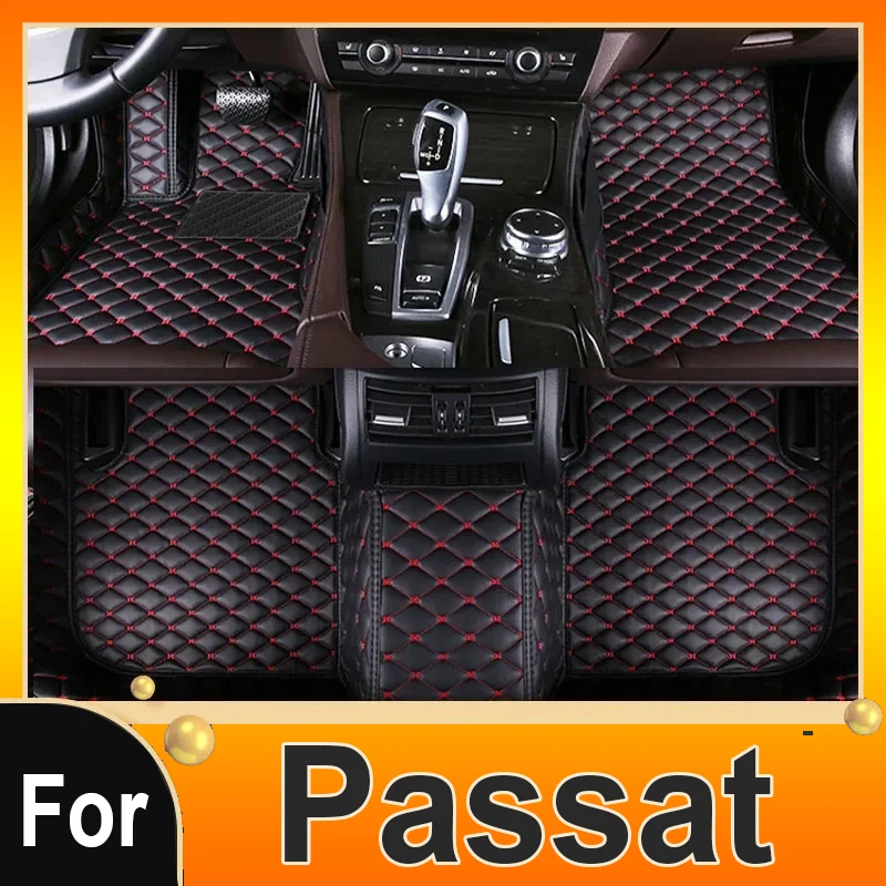 Car Floor Mats For Passat 2019 2018 2017 2016 2015 2014 2013 2012 Auto Interior Styling Waterproof Carpets For Volkswagen vw