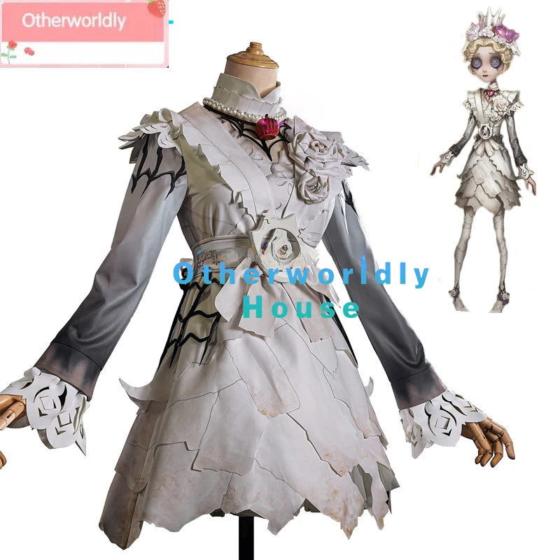 Tracy Reznik Cosplay Costume Game Identity V Mechanic Paper Heart Cosplay Suit Party Dress Halloween Uniforms Custom Made