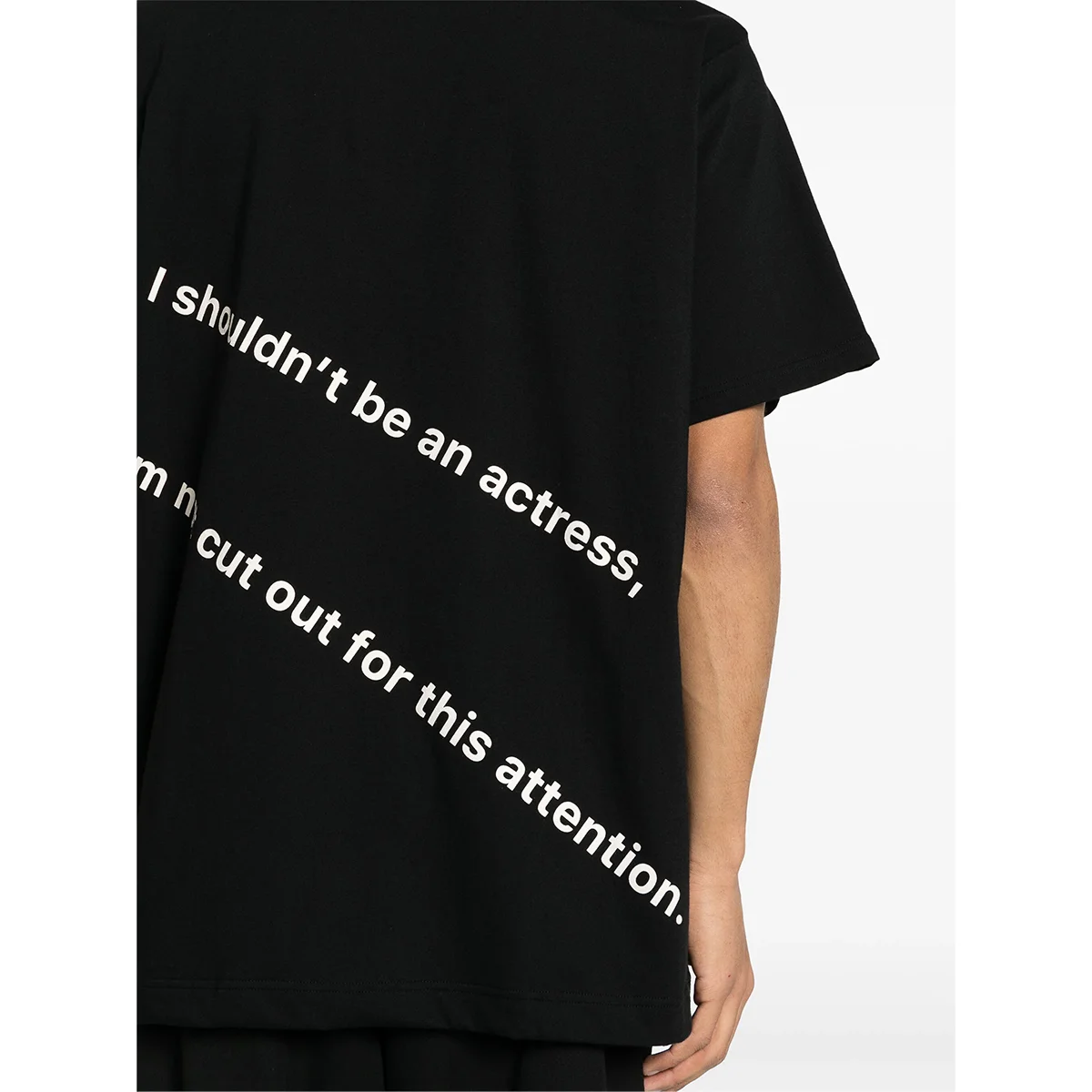 YAMAMOTO-Style T-shirt 2026 Summer HighQuality Dark Style  Printed Short-Sleeved Simple Loose-Tee Shirt Pattern Print