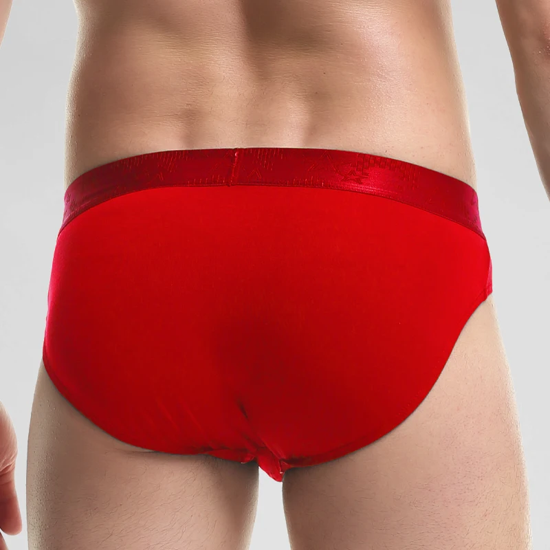 3-Pack of Men's Negative Ion Underwear, Men's Summer Thin Briefs, Comfortable and Breathable Sports Boxer Shorts, Mid-Waist Bott