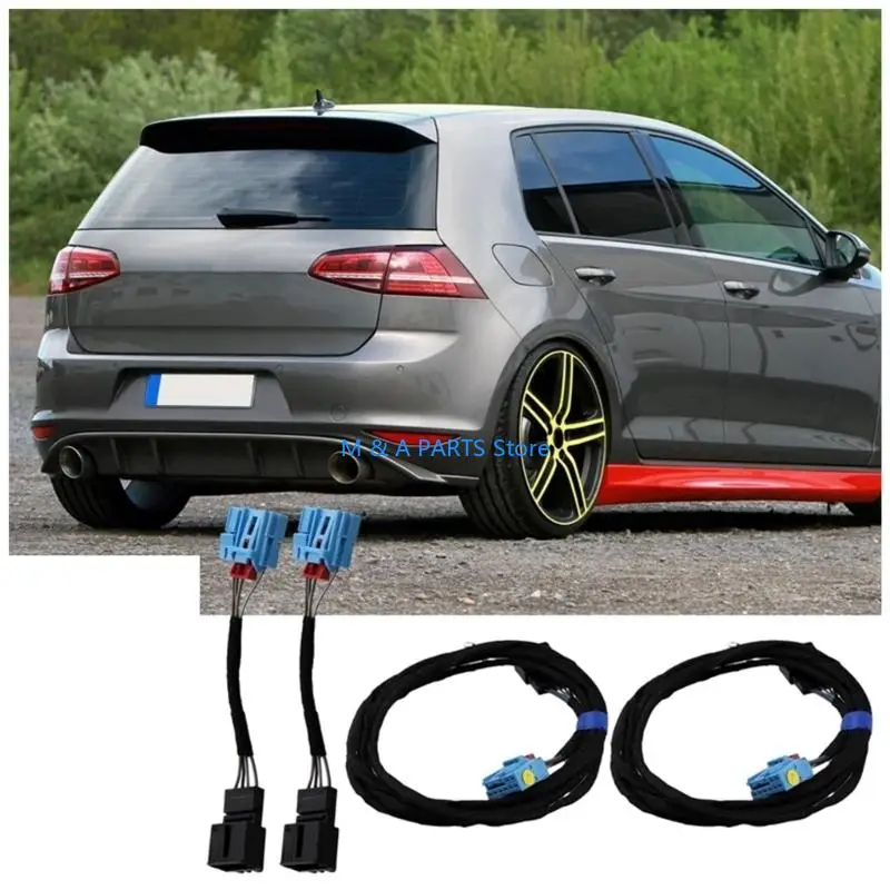 U1JF Tail Light Retrofits Wiring Harness Adapter for Golf Mk7 7.5 Rear Lamp Cable Set with 150 Main Leads