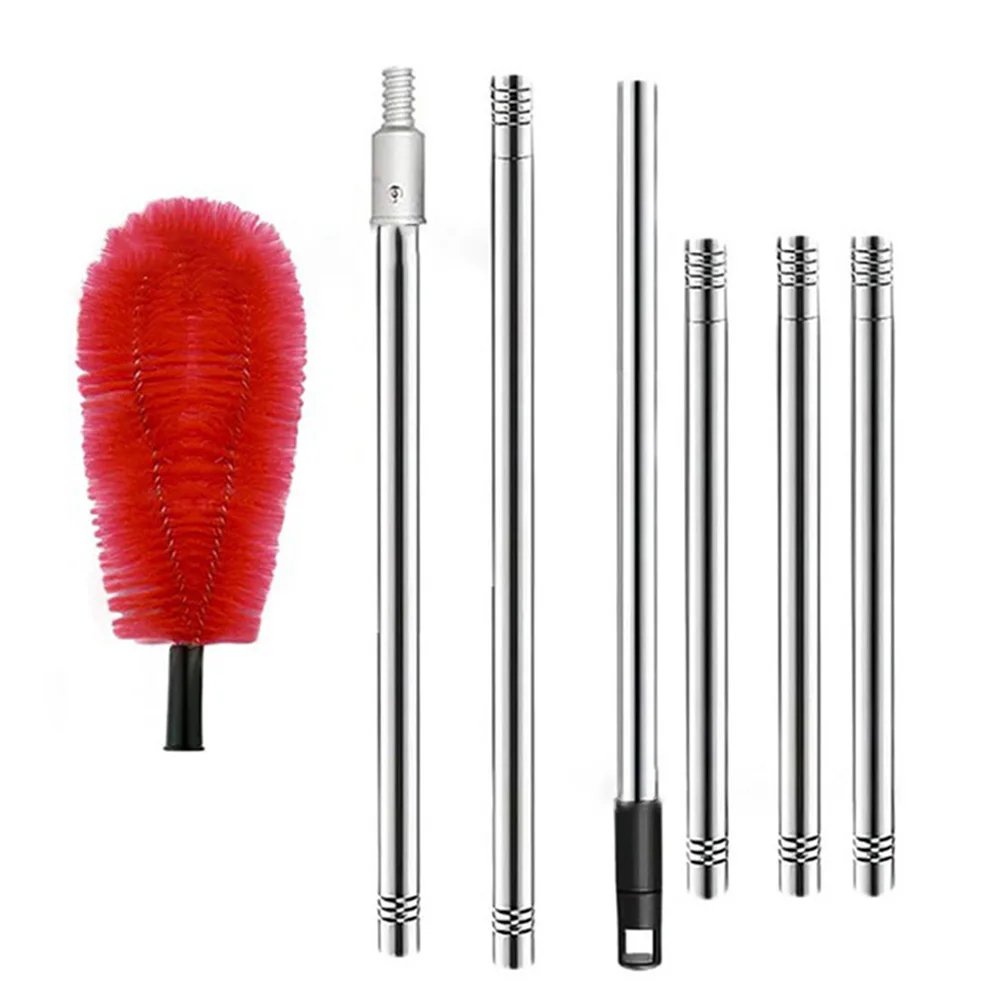 1 Set Telescopic Gutter Brush Plastic Extendable Gutter Cleaner Tool For Removing Leaves Debri Rocks Clean Gutters