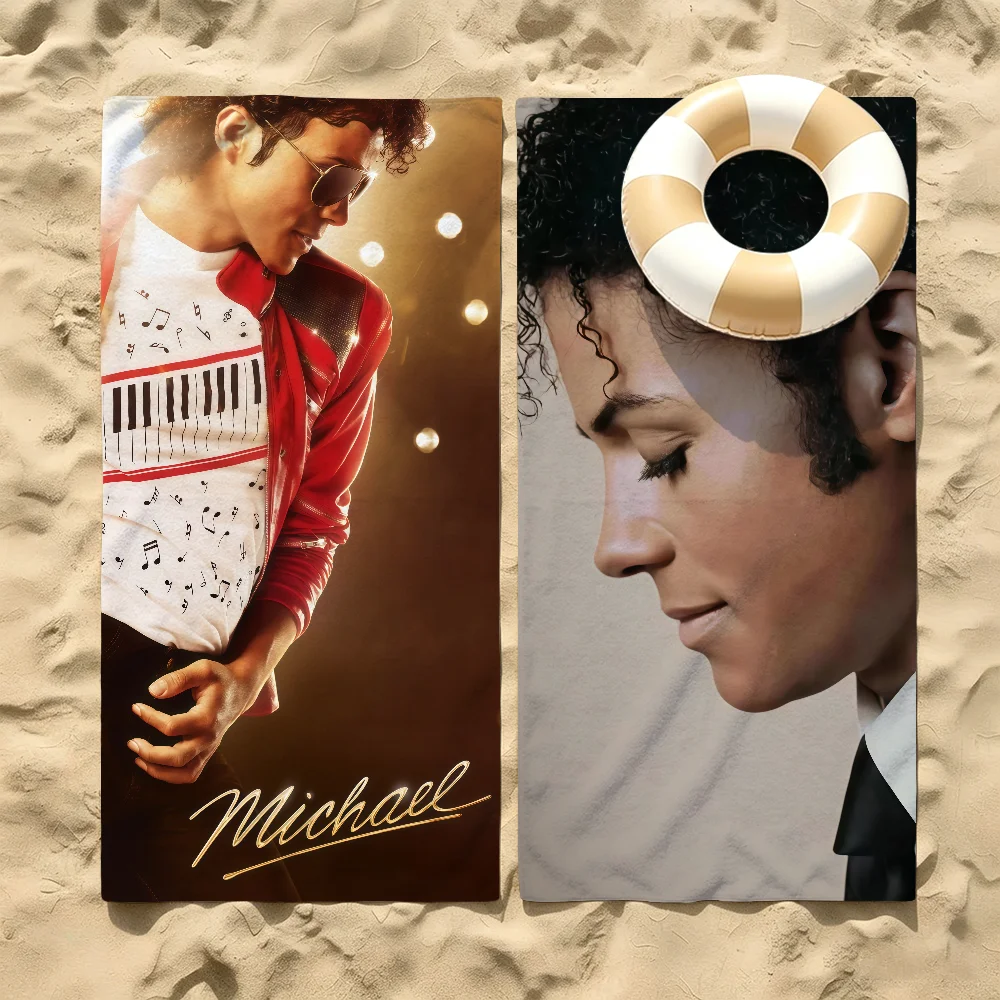 Singer M-Michael J-Jackson Towel Towels For Beaches Yoga Studios Gyms Hot Springs Swimming Pools And Picnics